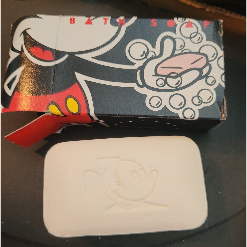 Vintage Disney Resort Mickey Mouse Bath Soap 3oz Collectible - Picture 2 of 6